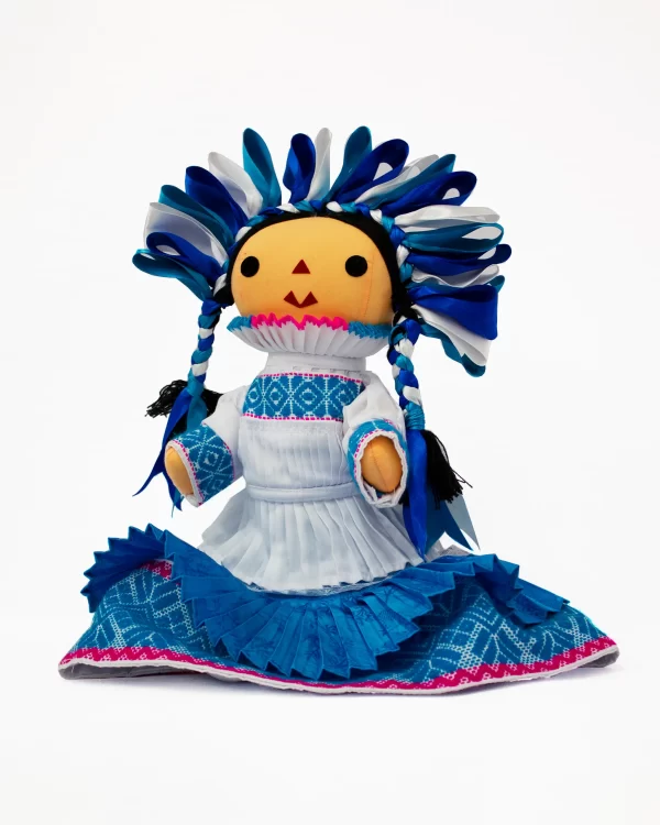 -Muñeca-Lelé-traje tradicional-Tultepec -Casa-Queretana